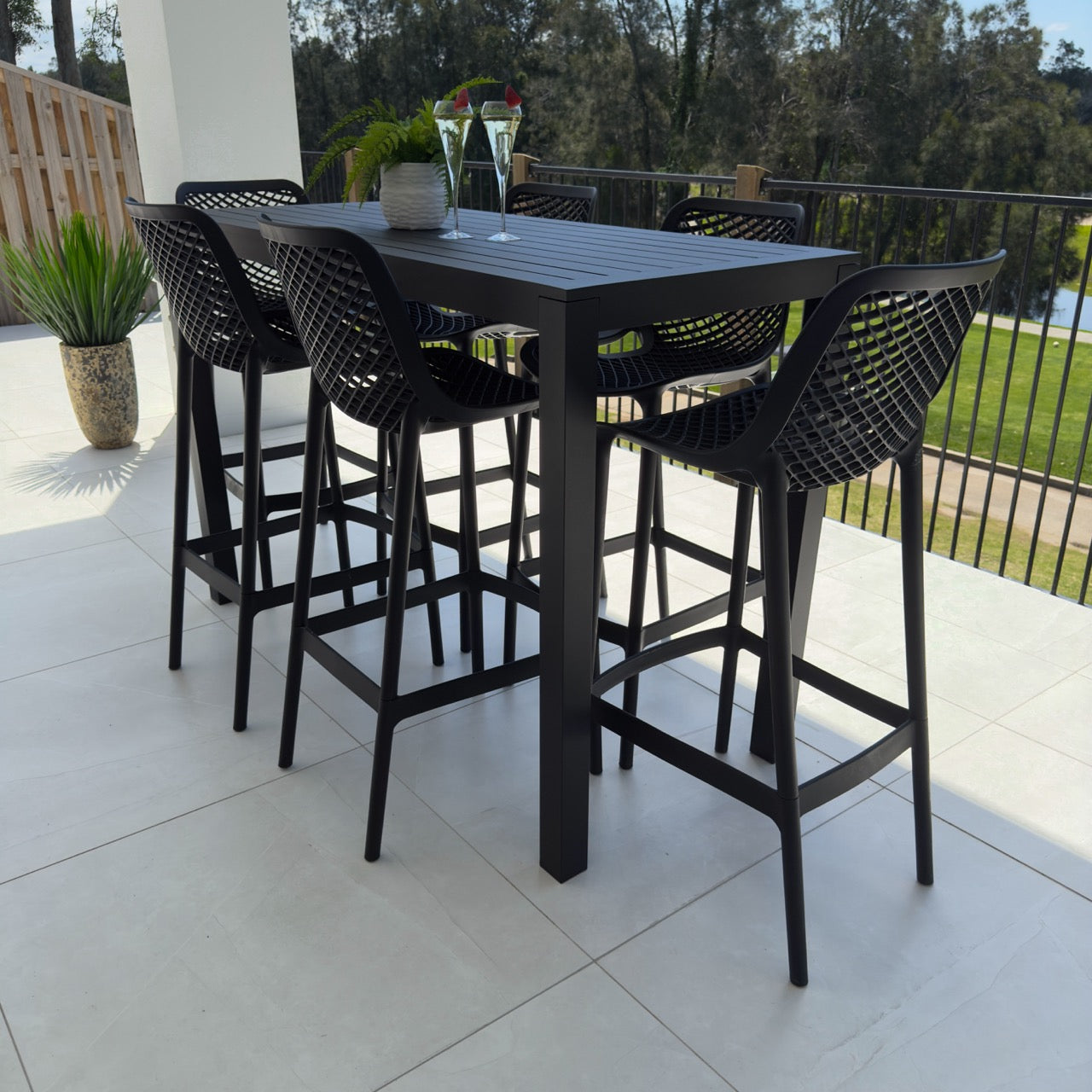 cheap outdoor bar table