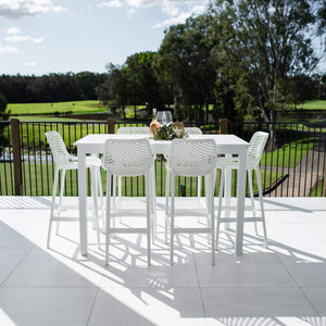 best-outdoor-furniture-Roma 75 Aria - 7pce (150x80) - Outdoor Bar Set #color_WHITE