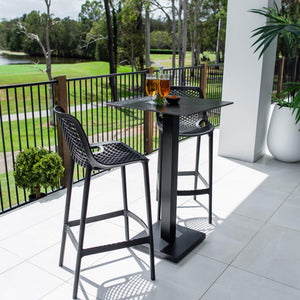 best-outdoor-furniture-Roma 75 Lennox - 3pce (60x60) - Outdoor Bar Set #color_BLACK