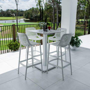best-outdoor-furniture-Roma 75 Lennox - 5pce (70x70) - Outdoor Bar Set #color_WHITE