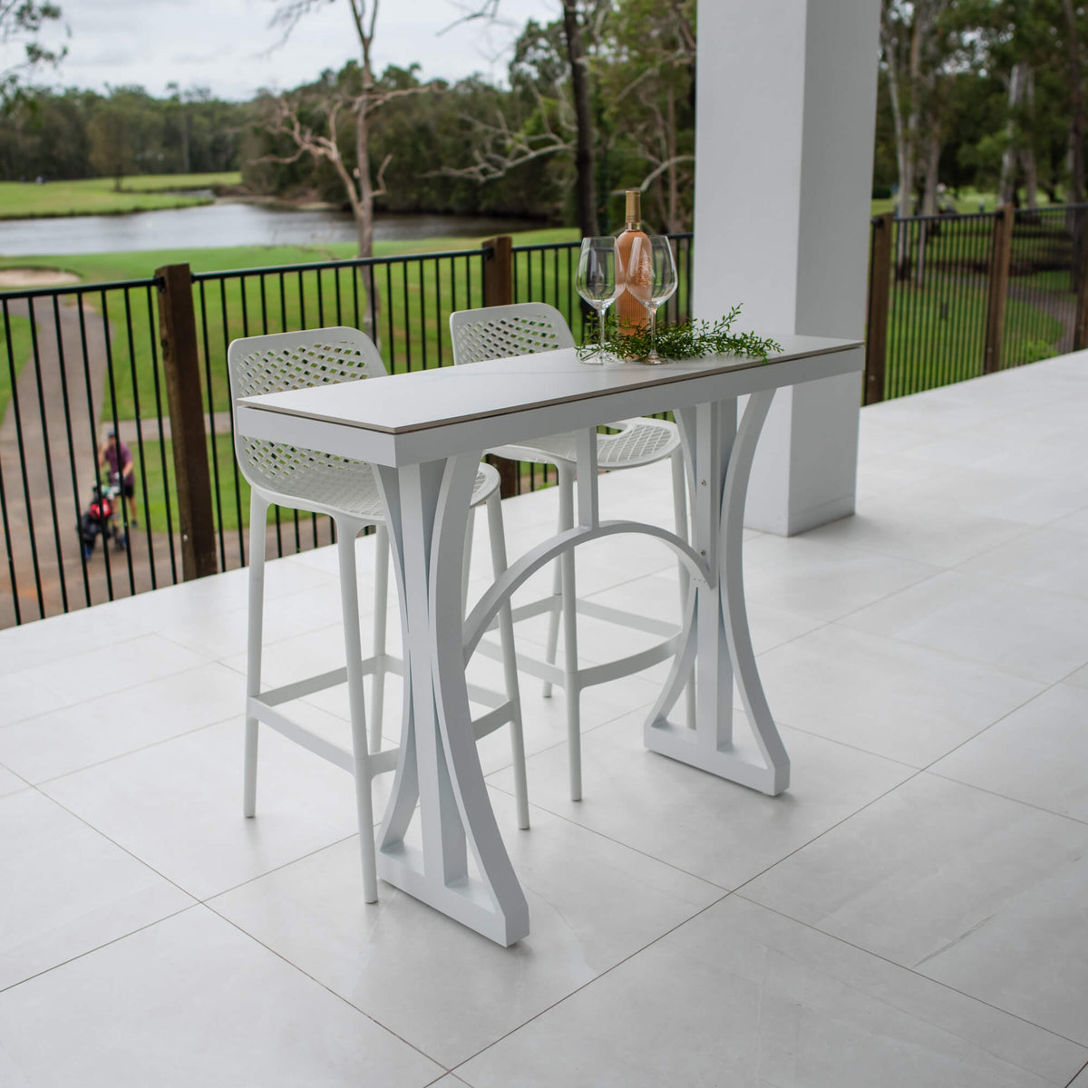 best-outdoor-furniture-Roma 75 Malibu - 3pce (130x45) - Outdoor Bar Set #color_WHITE