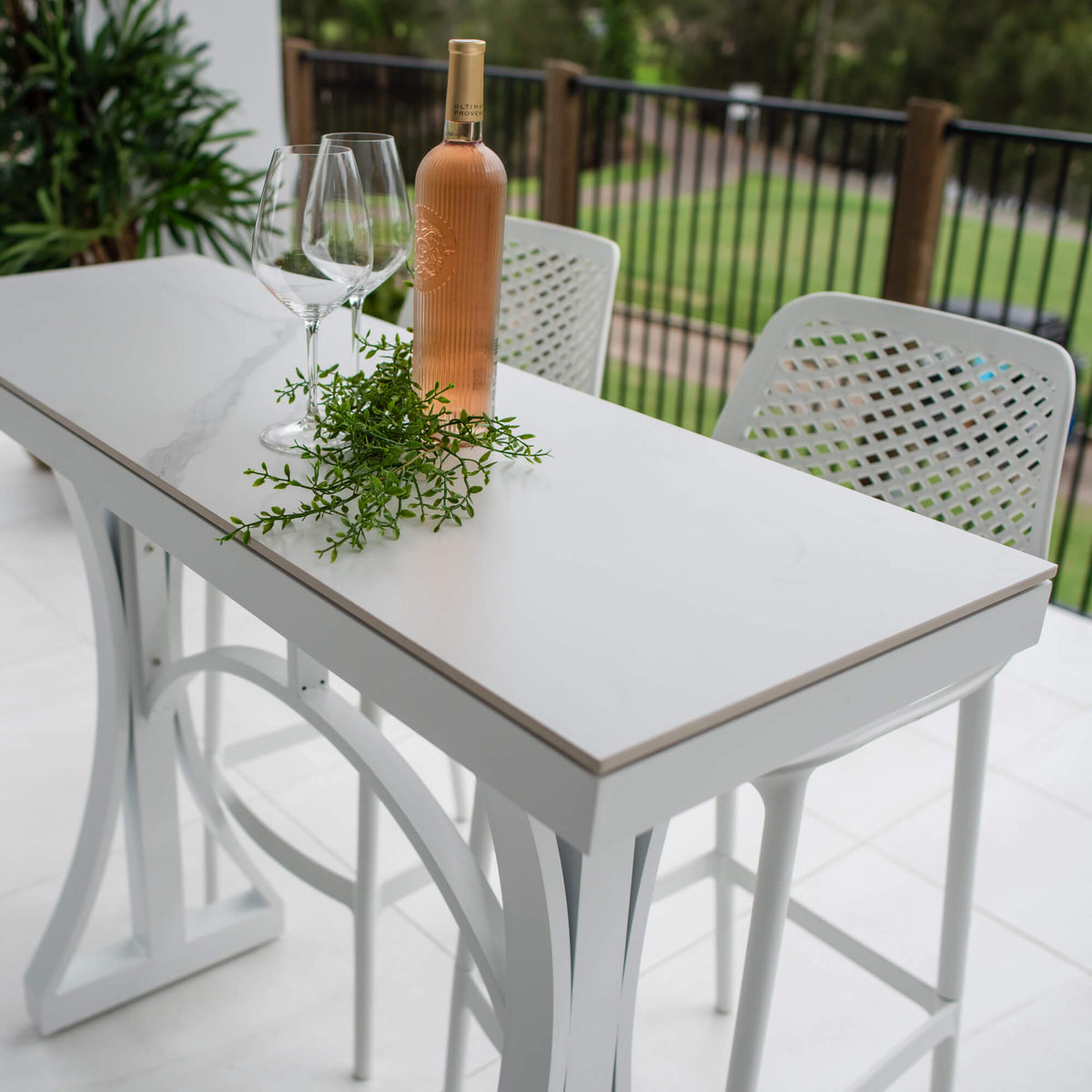 best-outdoor-furniture-Roma 75 Malibu - 3pce (130x45) - Outdoor Bar Set #color_WHITE