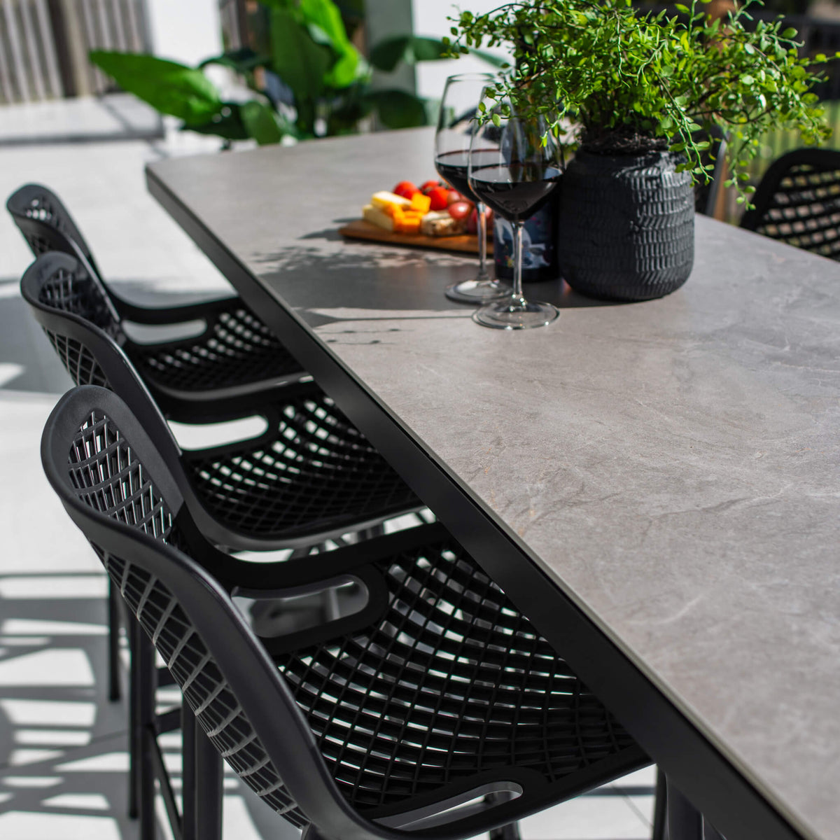 best-outdoor-furniture-Roma 75 Malibu - 7pce (200x65) - Outdoor Bar Set - Outdoor Bar Set  #color_BLACK-STONE