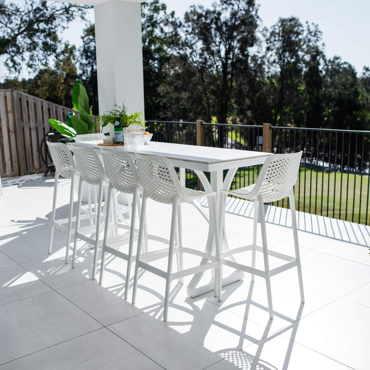 best-outdoor-furniture-Roma 75 Malibu - 7pce (200x65) - Outdoor Bar Set - Outdoor Bar Set #color_WHITE