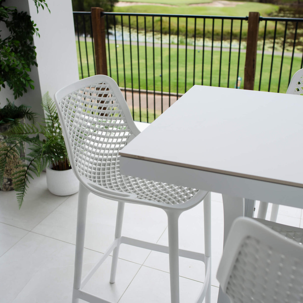 best-outdoor-furniture-Roma 75 Malibu - 9pce (200x65) - Outdoor Bar Set #color_WHITE