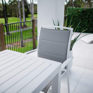 best-outdoor-furniture-Shelby Alum Slat Bar - 5pce - Outdoor Bar Set F #color_WHITE