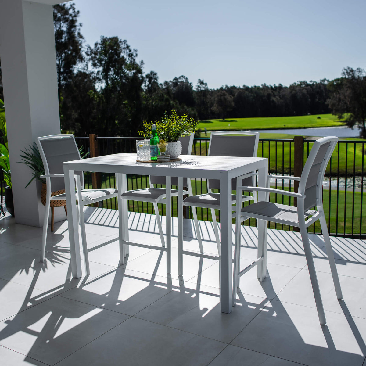 best-outdoor-furniture-Shelby Aria - 5pce (150x80) - Outdoor Bar Set #color_WHITE