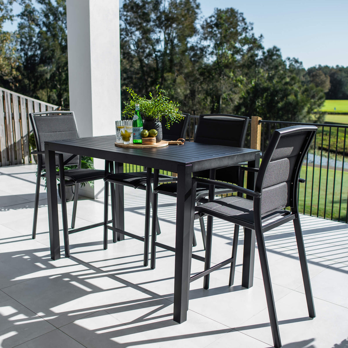 best-outdoor-furniture-Shelby Aria - 5pce (150x80) - Outdoor Bar Set #color_BLACK