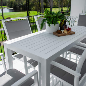 best-outdoor-furniture-Shelby Alum Slat Bar - 7pce - Outdoor Bar Set F #color_WHITE