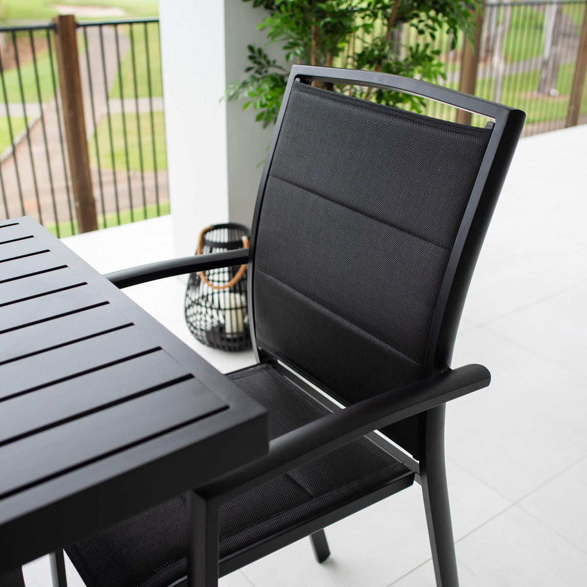 Shelby - Bergen Slat Bar 150 - 5pce - Outdoor Bar Set