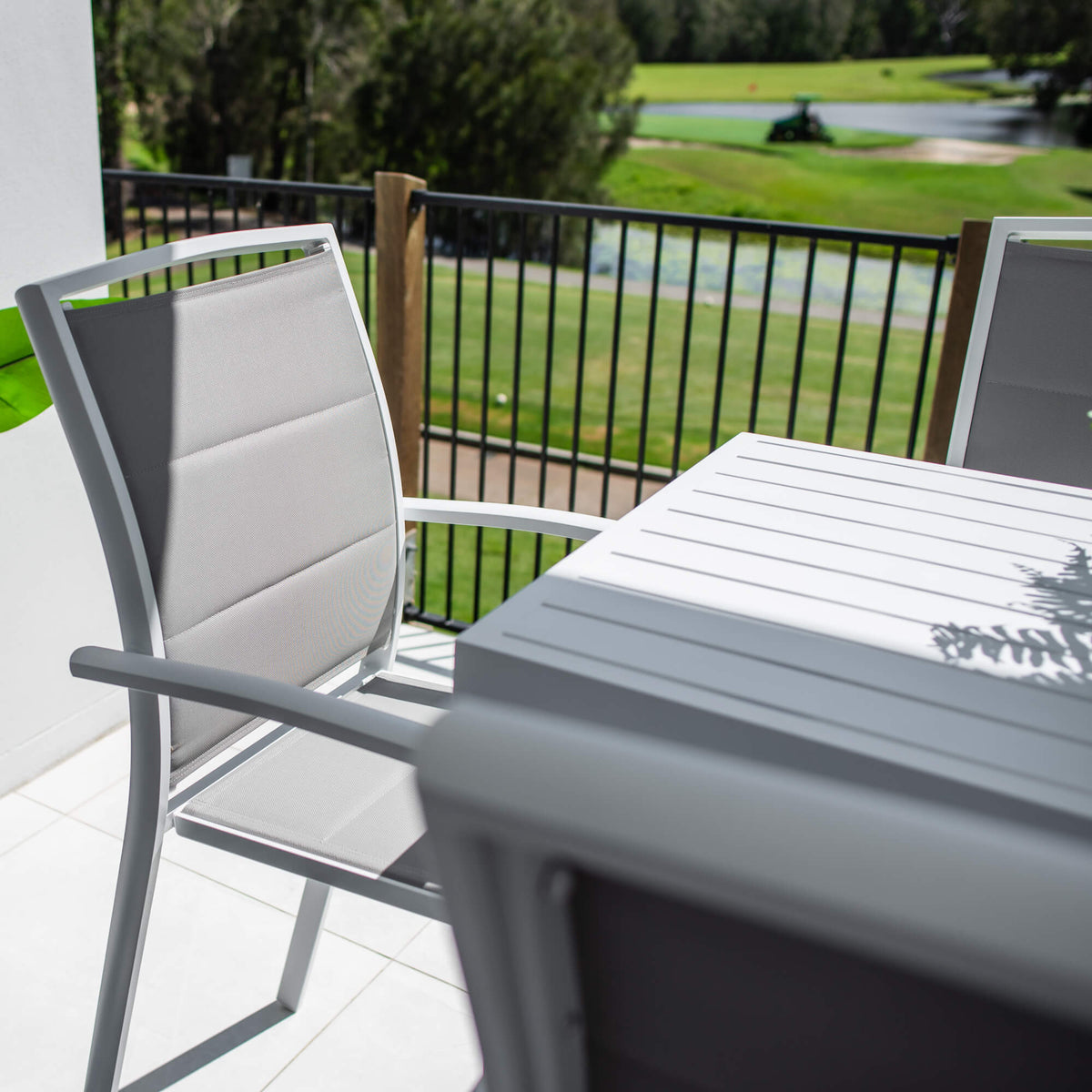 Shelby - Bergen Slat Bar 150 - 7pce - Outdoor Bar Set