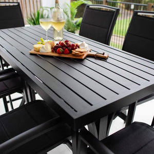 best-outdoor-furniture-Shelby - Bergen Slat Bar 150 - 7pce - Outdoor Bar Set #color_BLACK