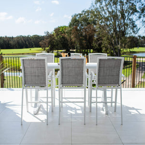 best-outdoor-furniture-Shelby - Bergen Slat Bar 200 - 7pce - Outdoor Bar Set #color_WHITE