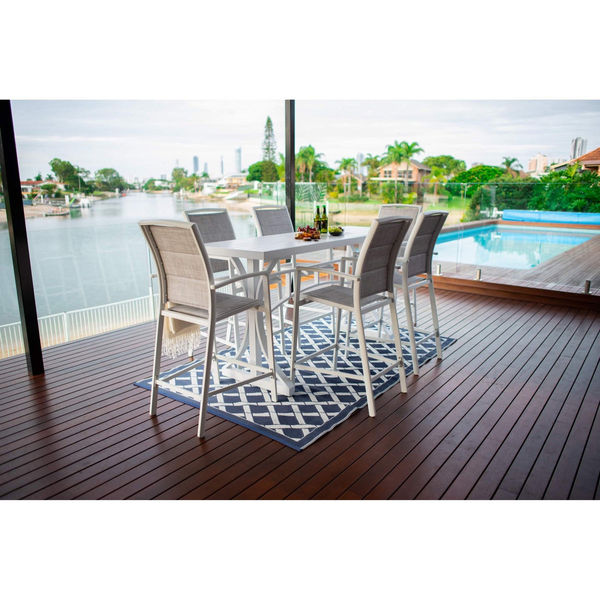 best-outdoor-furniture-Shelby - Bergen Slat Bar 200 - 7pce - Outdoor Bar Set #color_WHITE