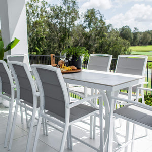 best-outdoor-furniture-Shelby Bergen - 9pce (200x65) - Outdoor Bar Set #color_WHITE