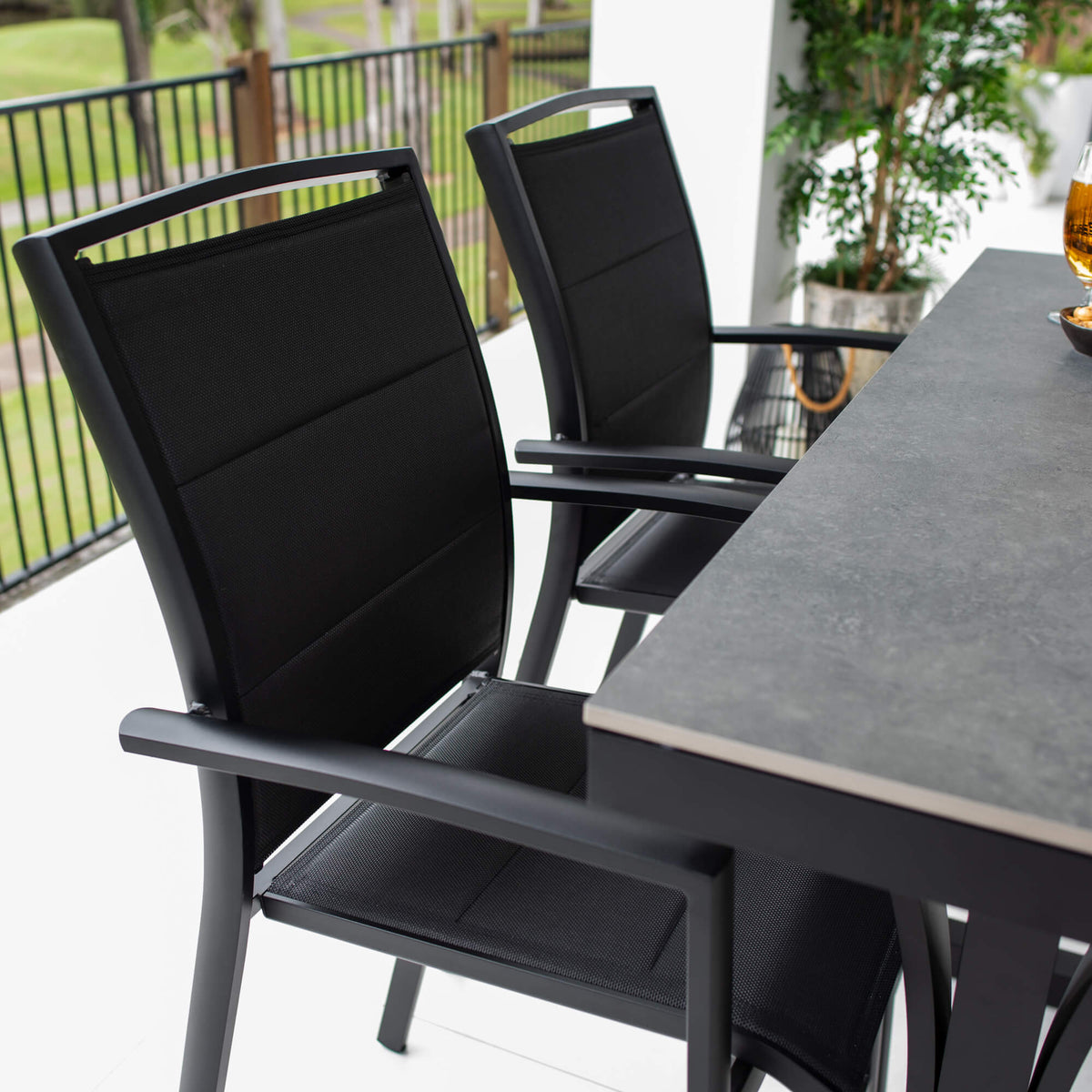best-outdoor-furniture-Shelby Malibu - 3pce (130x45) - Outdoor Bar Set #color_BLACK