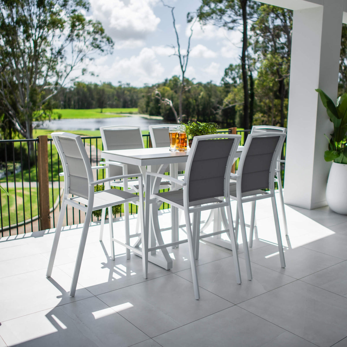 best-outdoor-furniture-Shelby Malibu - 7pce (150x65) - Outdoor Bar Set #color_WHITE
