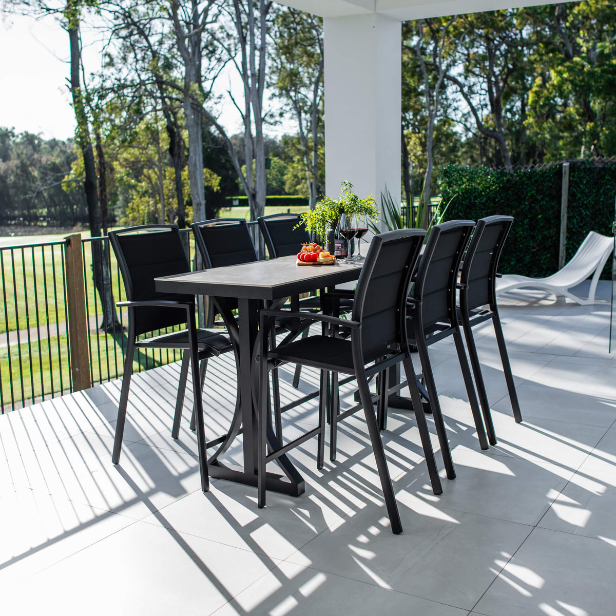 best-outdoor-furniture-Shelby Malibu - 7pce (200x65) - Outdoor Bar Set #color_BLACK-STONE