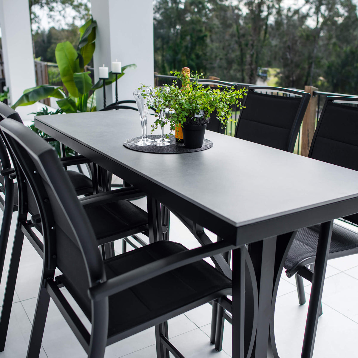 best-outdoor-furniture-Shelby Malibu - 7pce (200x65) - Outdoor Bar Set #color_BLACK