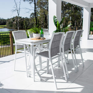 best-outdoor-furniture-Shelby Malibu - 7pce (200x65) - Outdoor Bar Set #color_WHITE