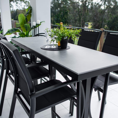 Shelby Malibu - 7pce (200x65) - Outdoor Bar Set