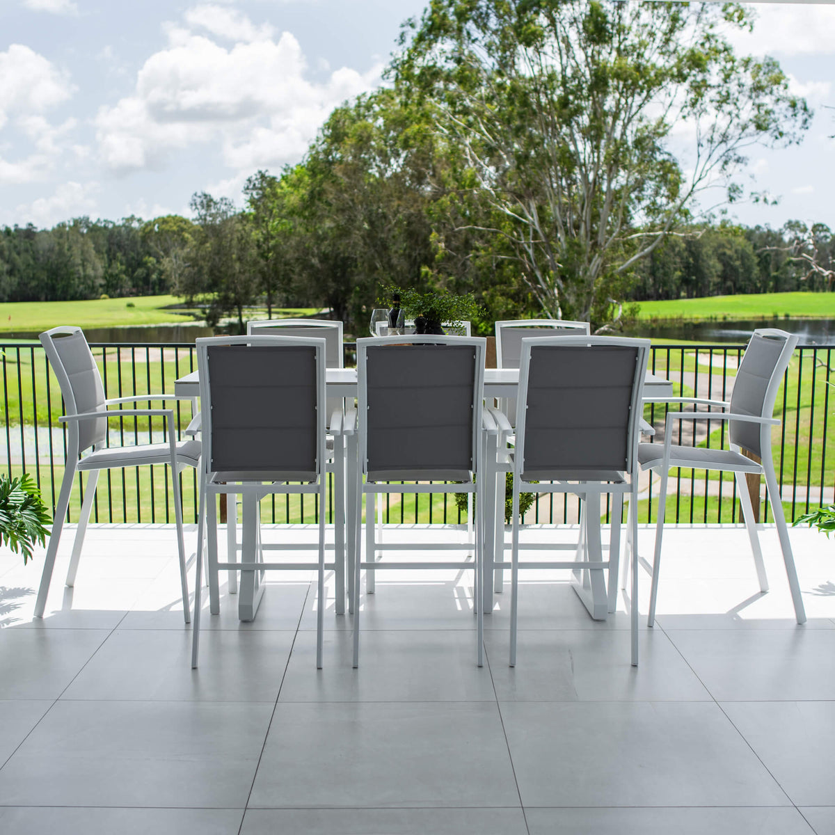 best-outdoor-furniture-Shelby Malibu - 9pce (200x65) - Outdoor Bar Set #color_WHITE