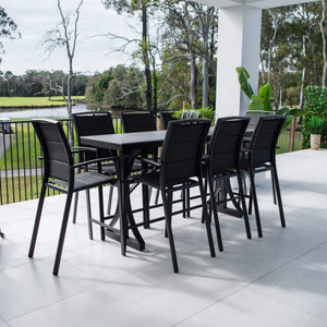 best-outdoor-furniture-Shelby Malibu - 9pce (200x65) - Outdoor Bar Set #color_BLACK
