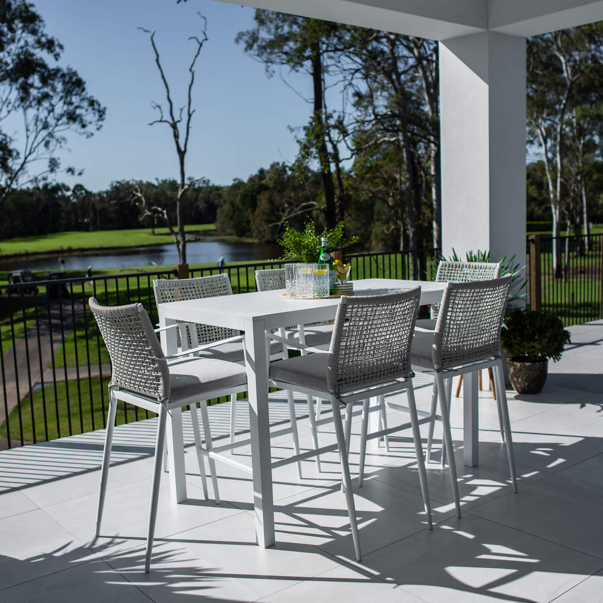 best-outdoor-furniture-Vienna Rope Aria - 7pce (150x80) - Outdoor Bar Set #color_WHITE