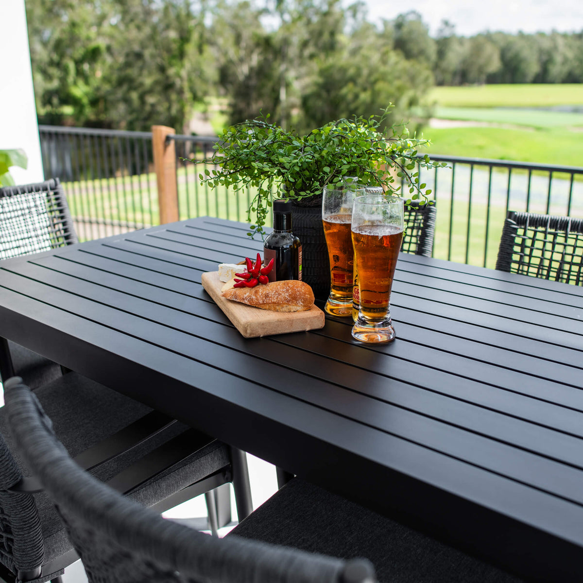 best-outdoor-furniture-Vienna Rope Aria - 7pce (150x80) - Outdoor Bar Set #color_BLACK