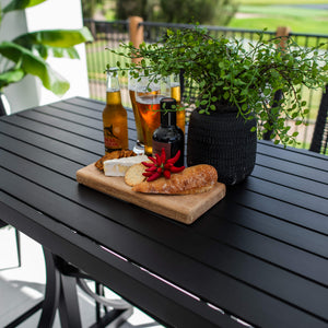 best-outdoor-furniture-Vienna Rope Bergen - 5pce (150x65) - Outdoor Bar Set #color_BLACK