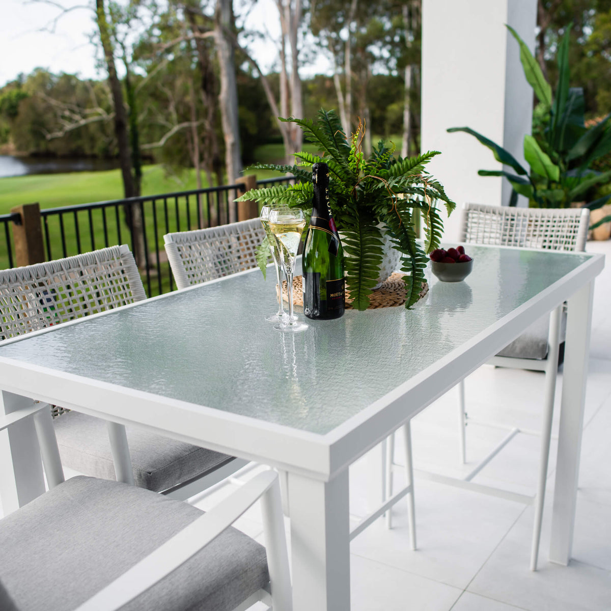 best-outdoor-furniture-Vienna Rope Hudson - 5pce (150x80) - Outdoor Bar Set #color_WHITE