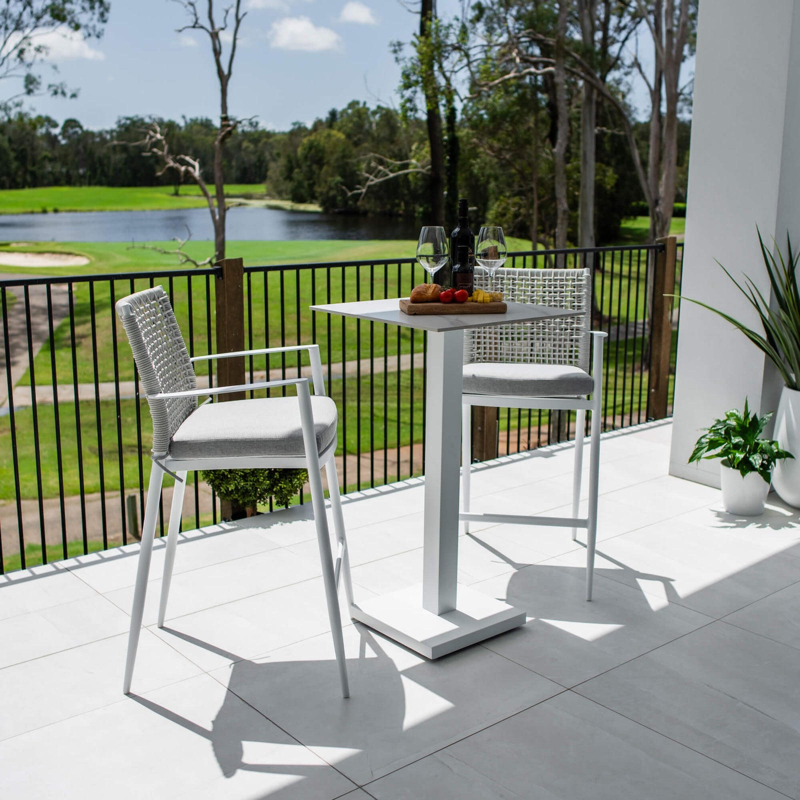 best-outdoor-furniture-Vienna Rope Lennox - 3pce (60x60) - Outdoor Bar Set #color_WHITE
