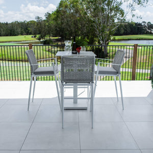 best-outdoor-furniture-Vienna Rope Lennox - 5pce (70x70) - Outdoor Bar Set #color_WHITE