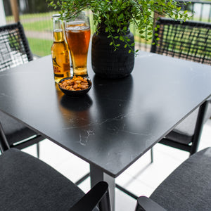 best-outdoor-furniture-Vienna Rope Lennox - 5pce (70x70) - Outdoor Bar Set #color_BLACK