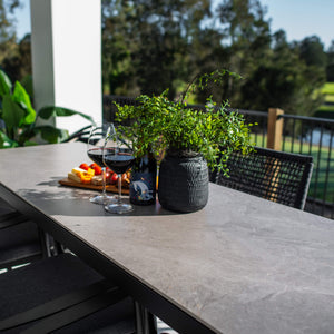 best-outdoor-furniture-Vienna Rope Malibu - 7pce (200x65) - Outdoor Bar Set #color_BLACK-STONE