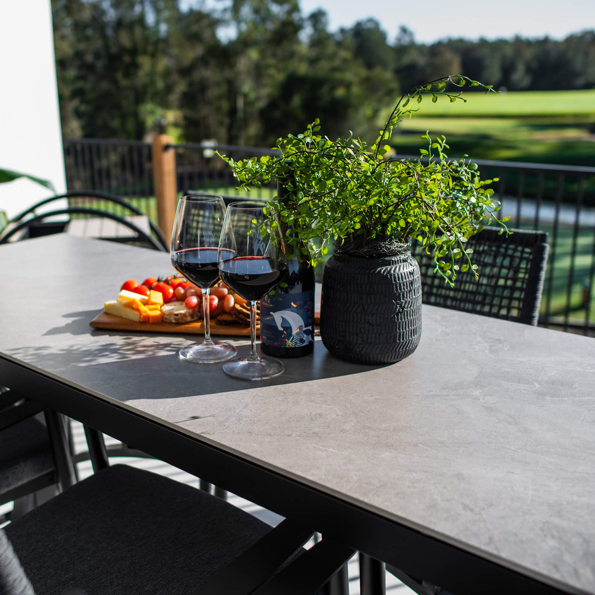 best-outdoor-furniture-Vienna Rope Malibu - 9pce (200x65) - Outdoor Bar Set #color_BLACK-STONE