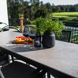 best-outdoor-furniture-Vienna Rope Malibu - 9pce (200x65) - Outdoor Bar Set #color_BLACK-STONE