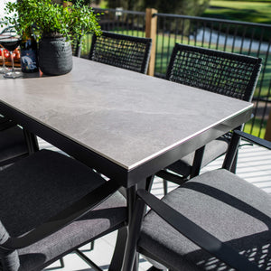 best-outdoor-furniture-Vienna Rope Malibu - 9pce (200x65) - Outdoor Bar Set #color_BLACK-STONE