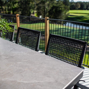 best-outdoor-furniture-Vienna Rope Malibu - 9pce (200x65) - Outdoor Bar Set #color_BLACK-STONE