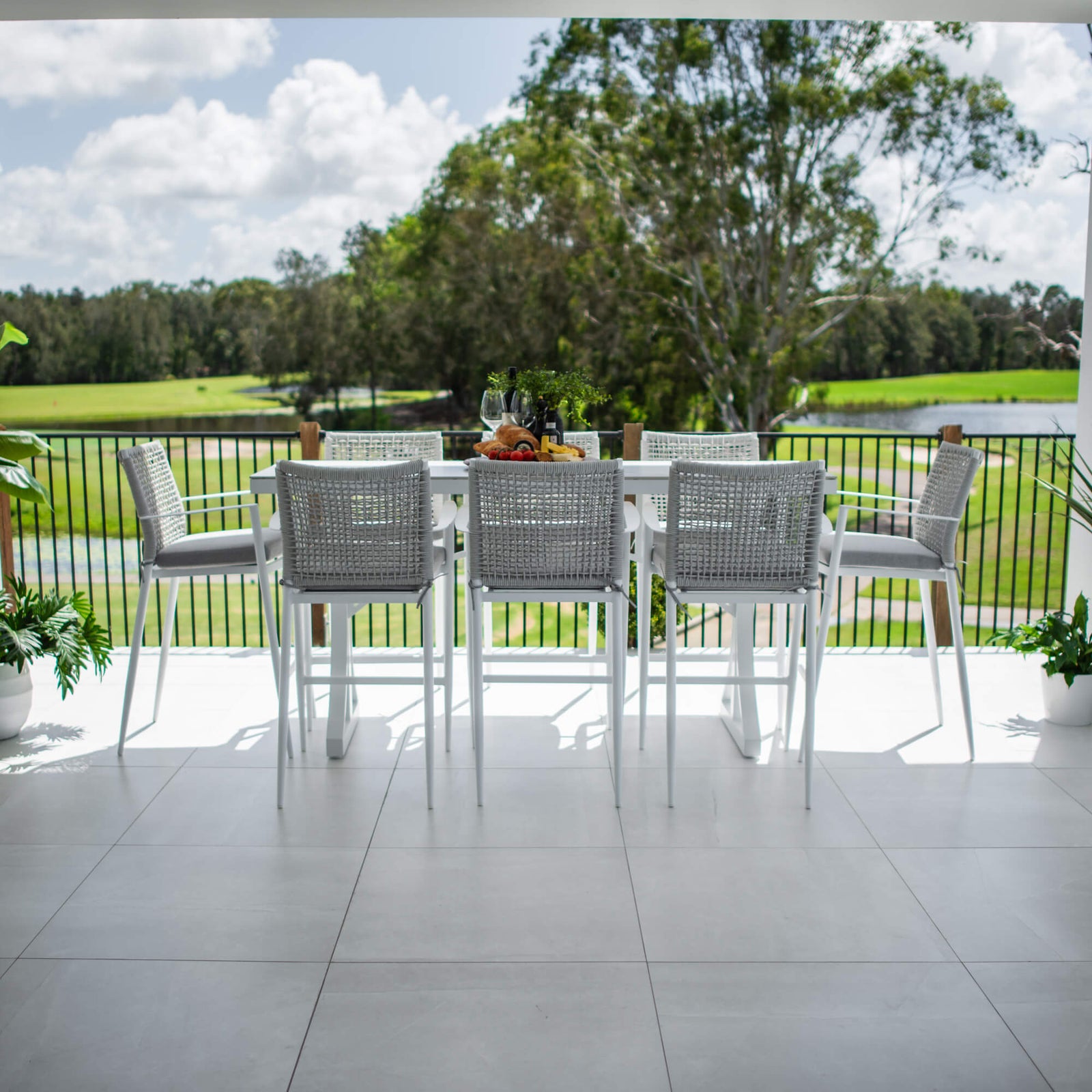 best-outdoor-furniture-Vienna Rope Malibu - 9pce (200x65) - Outdoor Bar Set #color_WHITE