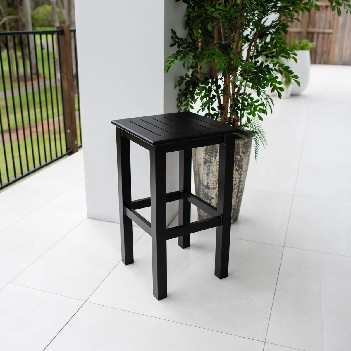 best-outdoor-furniture-Kirra - Outdoor Bar Stool #color_BLACK