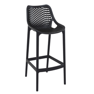 best-outdoor-furniture-Roma 75 - Outdoor Bar Stool Black