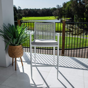 best-outdoor-furniture-Vienna Rope - Outdoor Bar Stool #color_WHITE