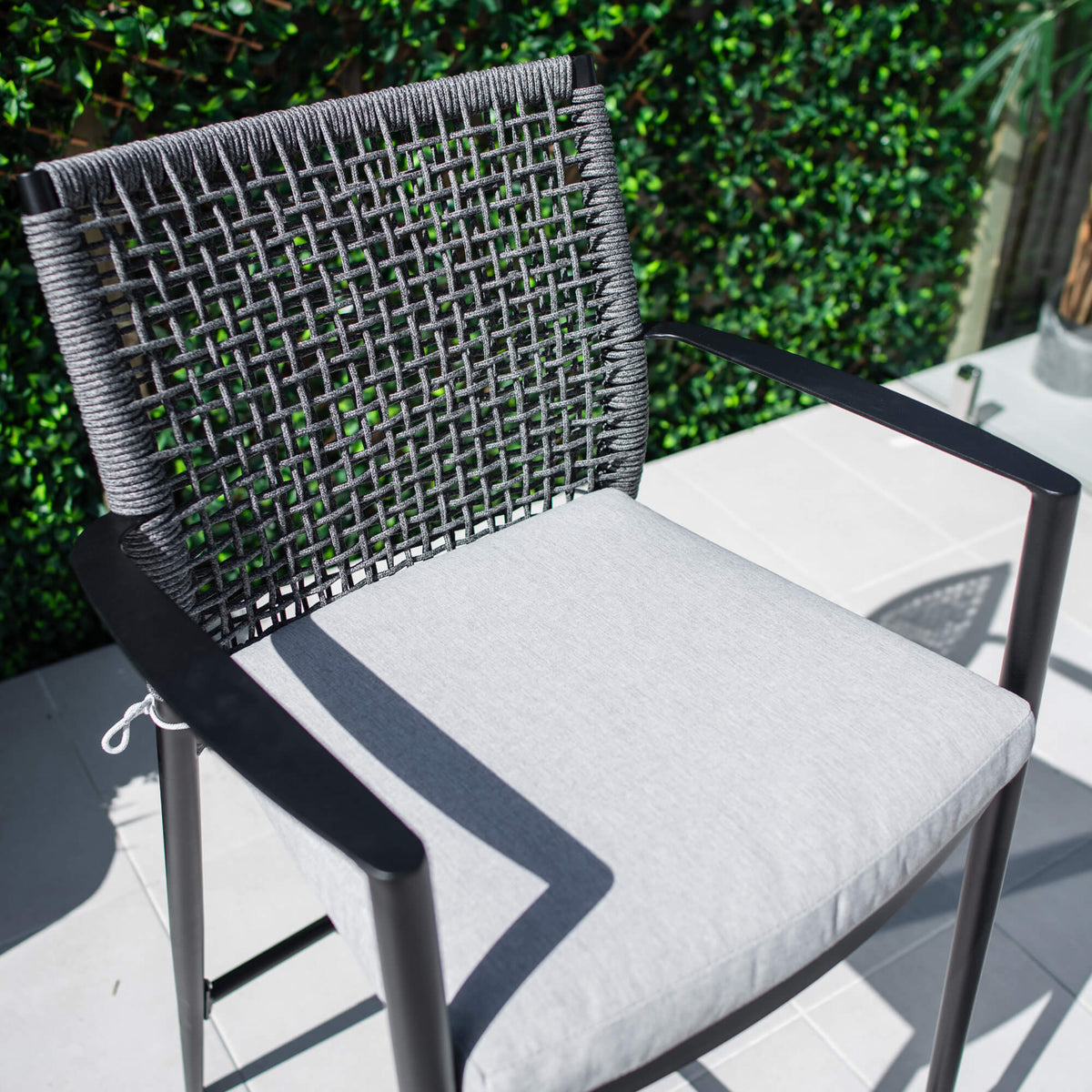 best-outdoor-furniture-Vienna Rope - Outdoor Bar Stool #color_BLACK