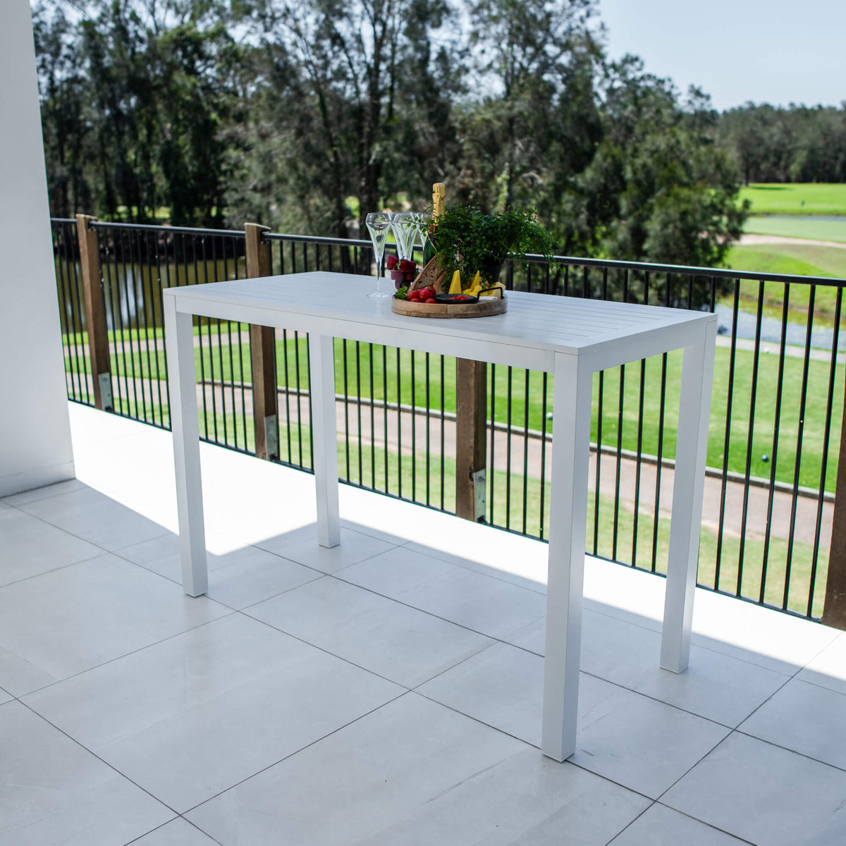 best-outdoor-furniture-Aria - (150x65) - Outdoor Bar Table #color_WHITE