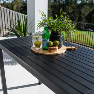 best-outdoor-furniture-Aria - (150x80) - Outdoor Bar Table #color_BLACK