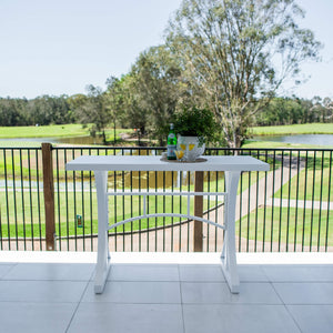 best-outdoor-furniture-Bergen Slat Moon BAR Table - Outdoor Bar Table (150x65x101H) #color_WHITE