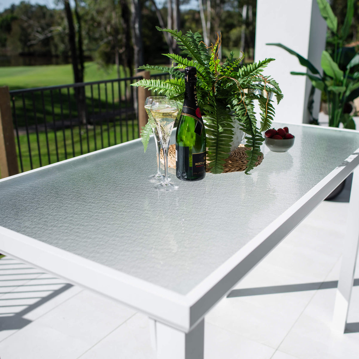 best-outdoor-furniture-Hudson - Outdoor Bar Table (150x80cm) #color_WHITE