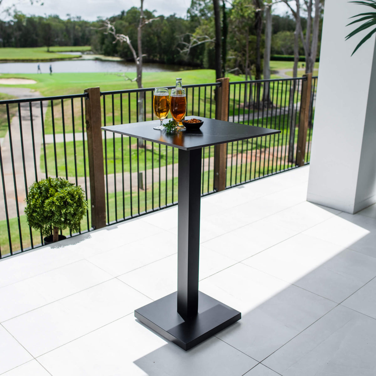 best-outdoor-furniture-Lennox - (60x60) - Outdoor Bar Table #color_BLACK