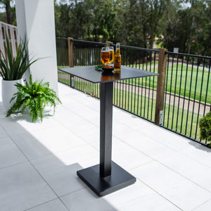 best-outdoor-furniture-Lennox - (60x60) - Outdoor Bar Table #color_BLACK